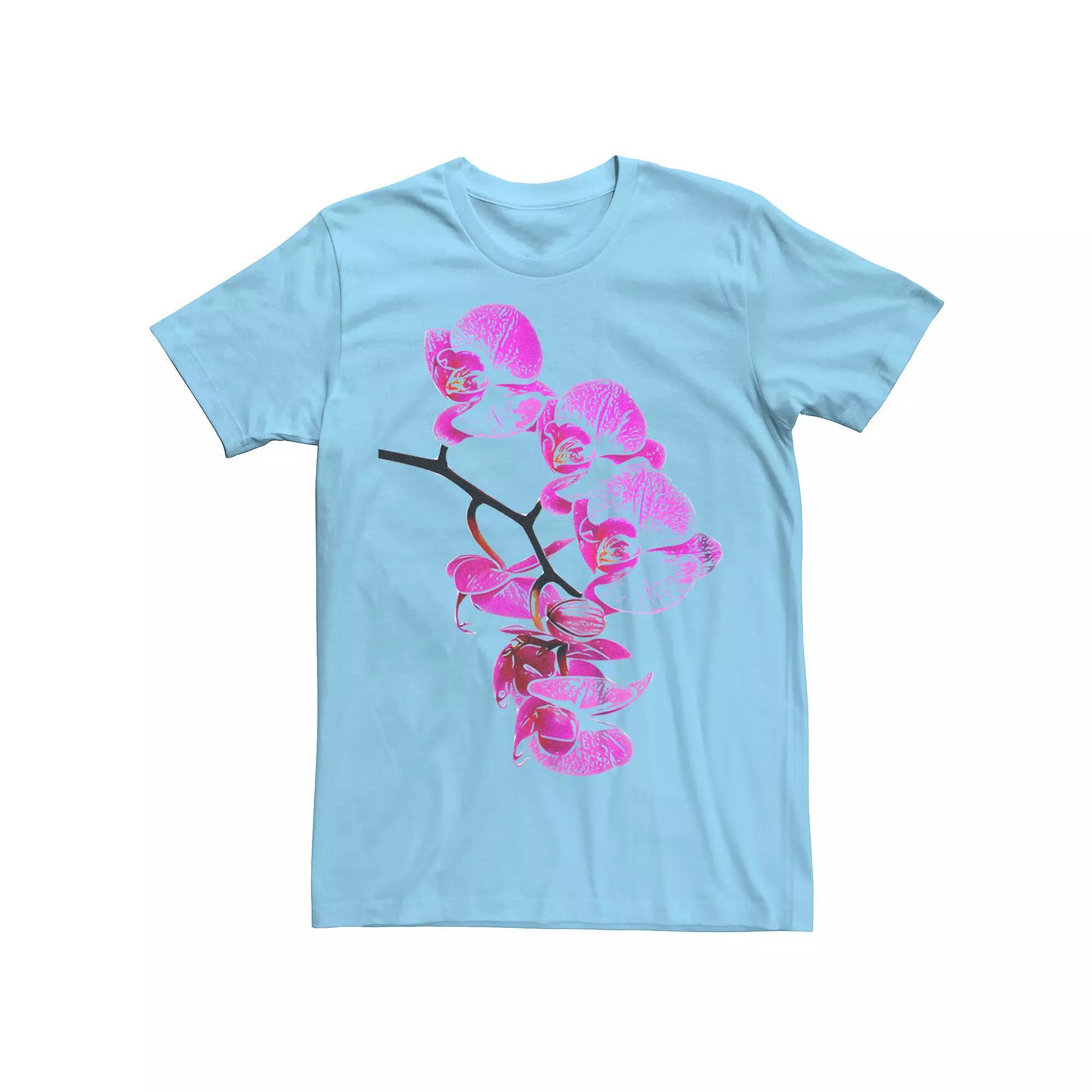 Men's Orchid Branch Graphic Tee, Size: Small, White Product Image