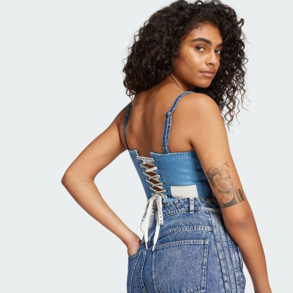 KSENIASCHNAIDER Denim Corset Product Image