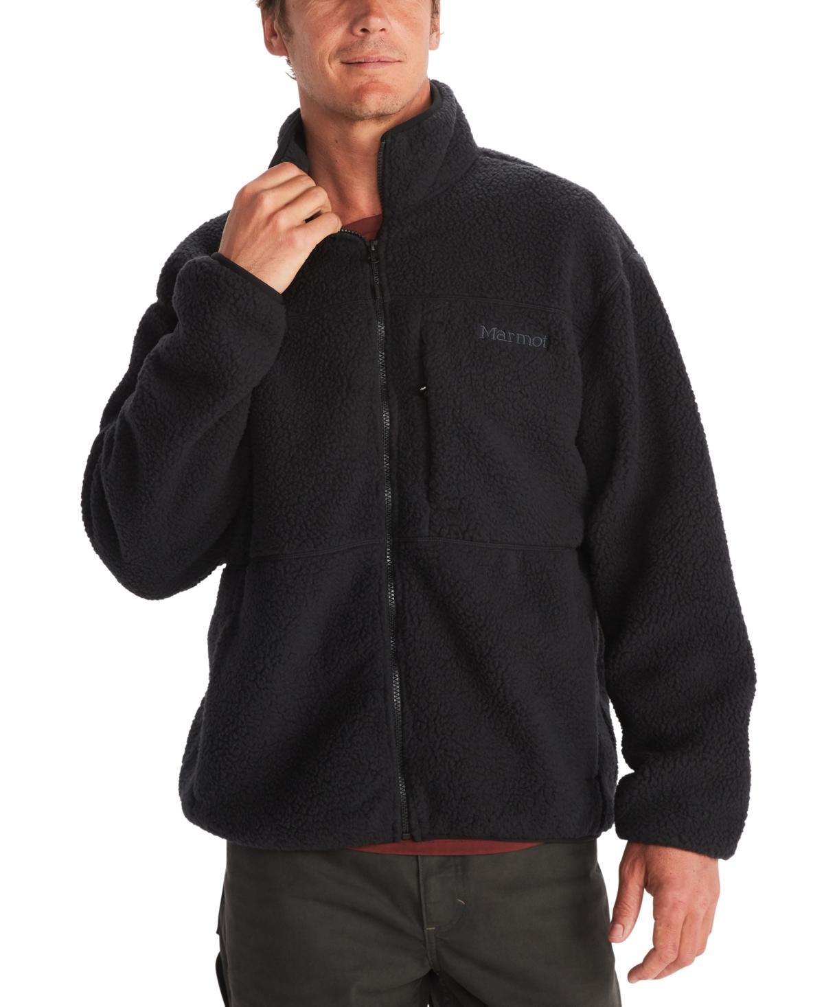 Mens Marmot Aros Fleece Jacket Green Product Image