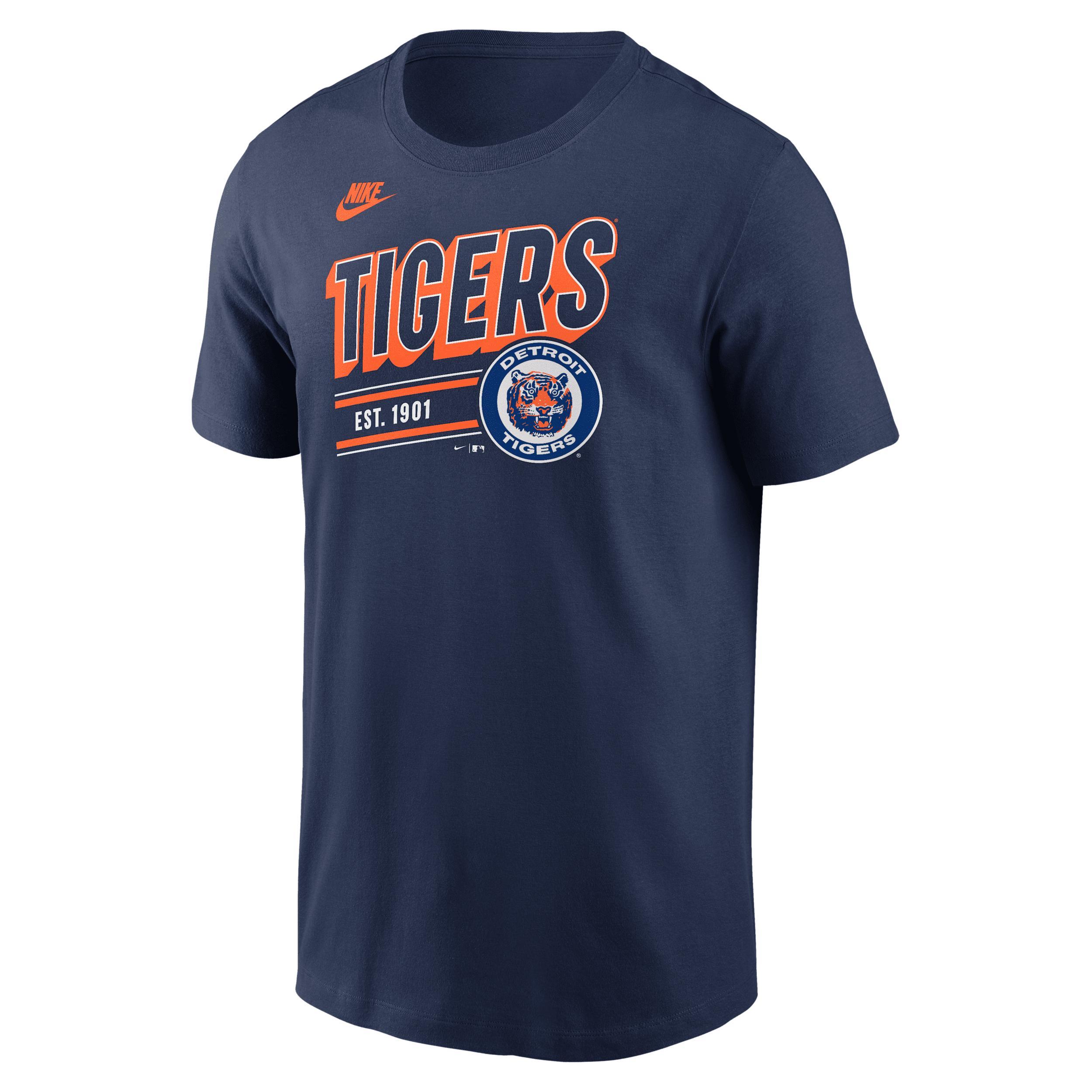 Detroit Tigers Cooperstown Retro Nike Men's MLB T-Shirt Product Image