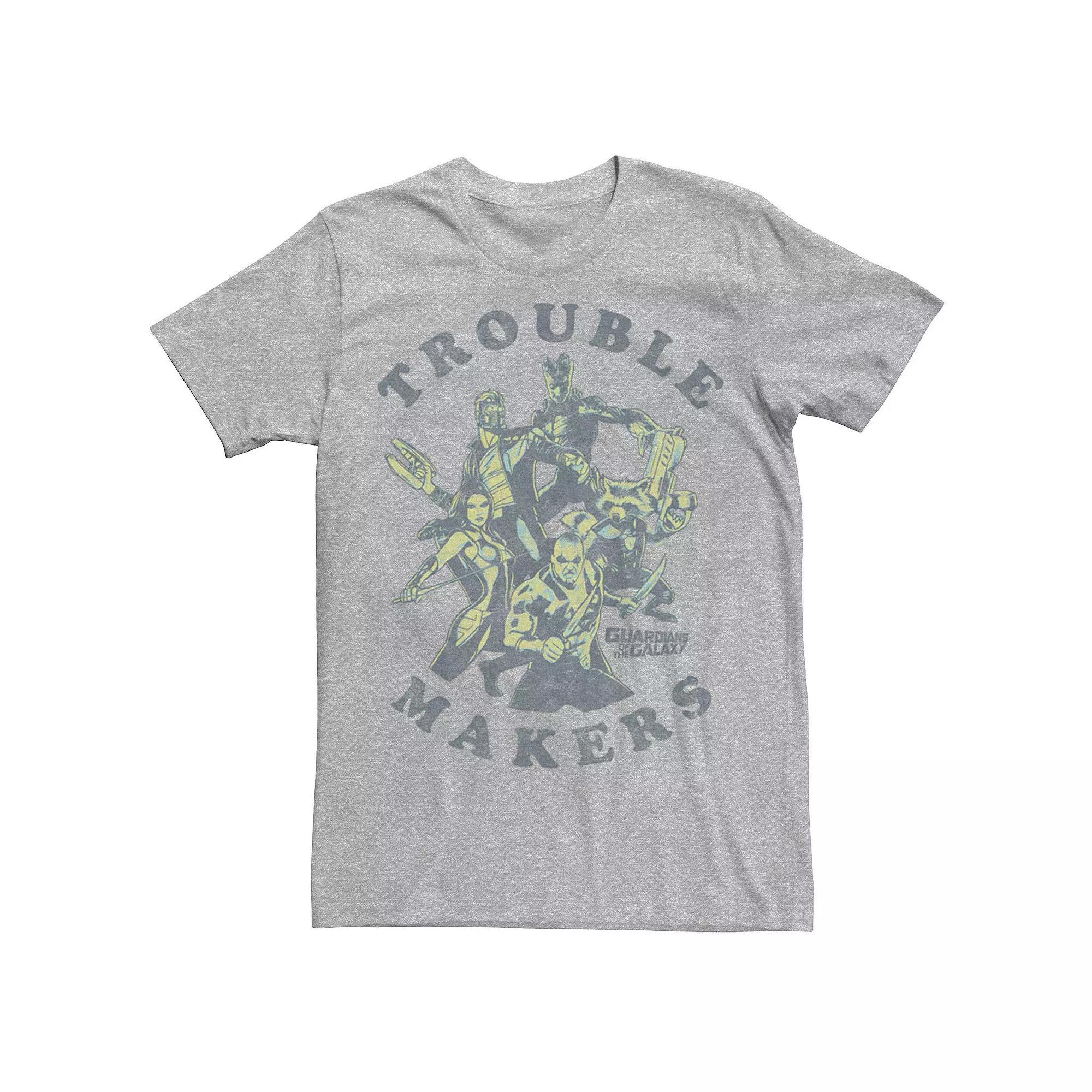 Men's Marvel Guardians Of The Galaxy Trouble Makers Tee,  Product Image