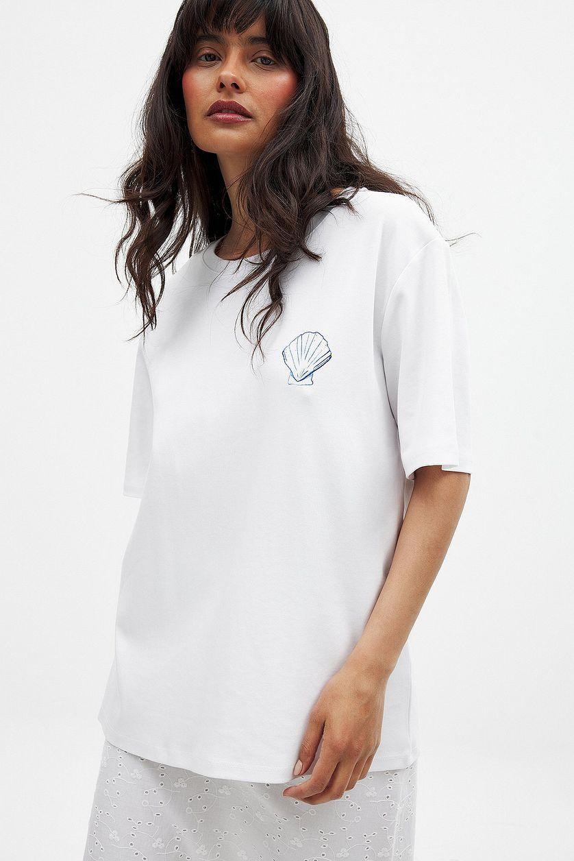 Printed Oversized T-shirt Product Image