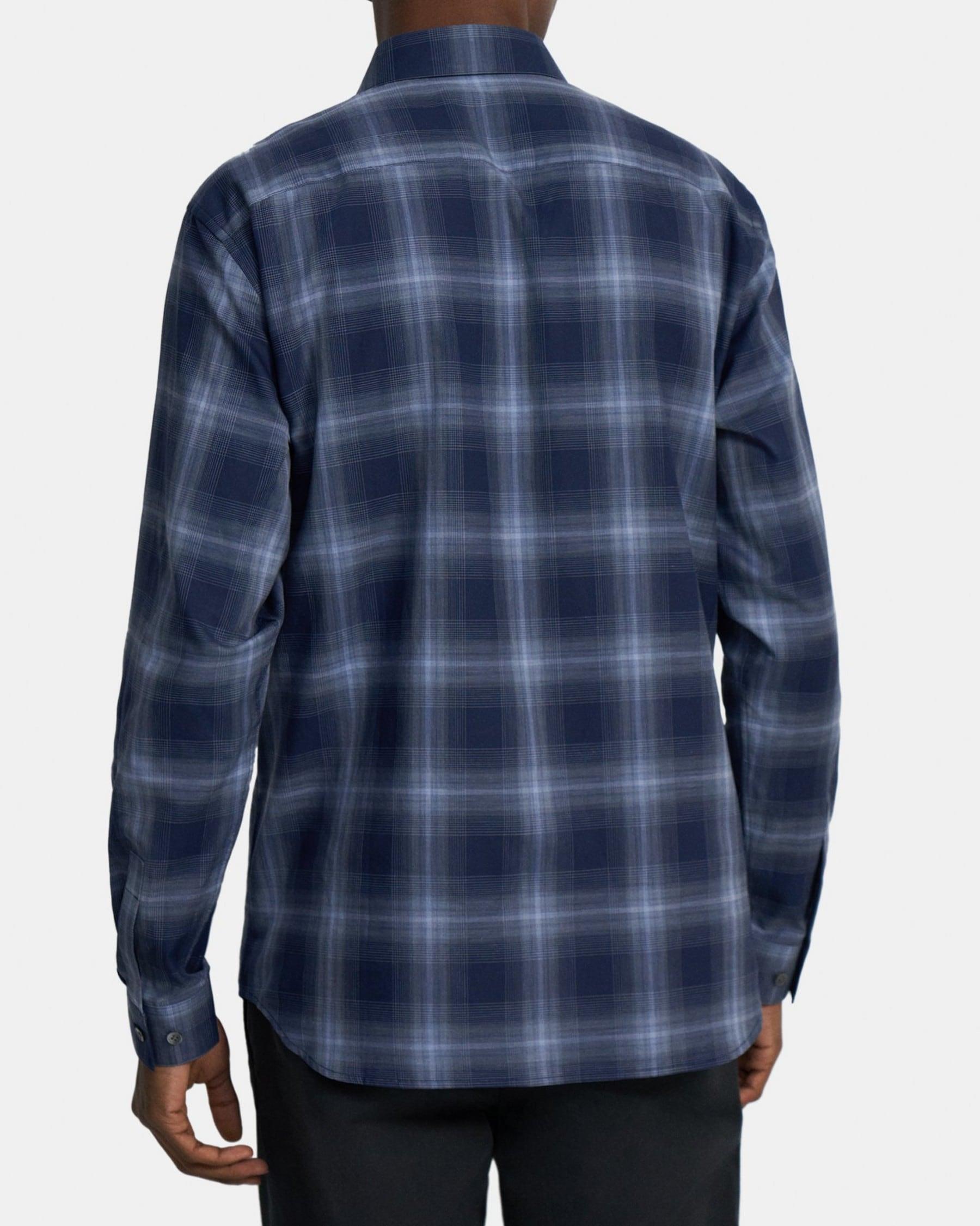 Standard-Fit Shirt in Cotton Flannel Product Image