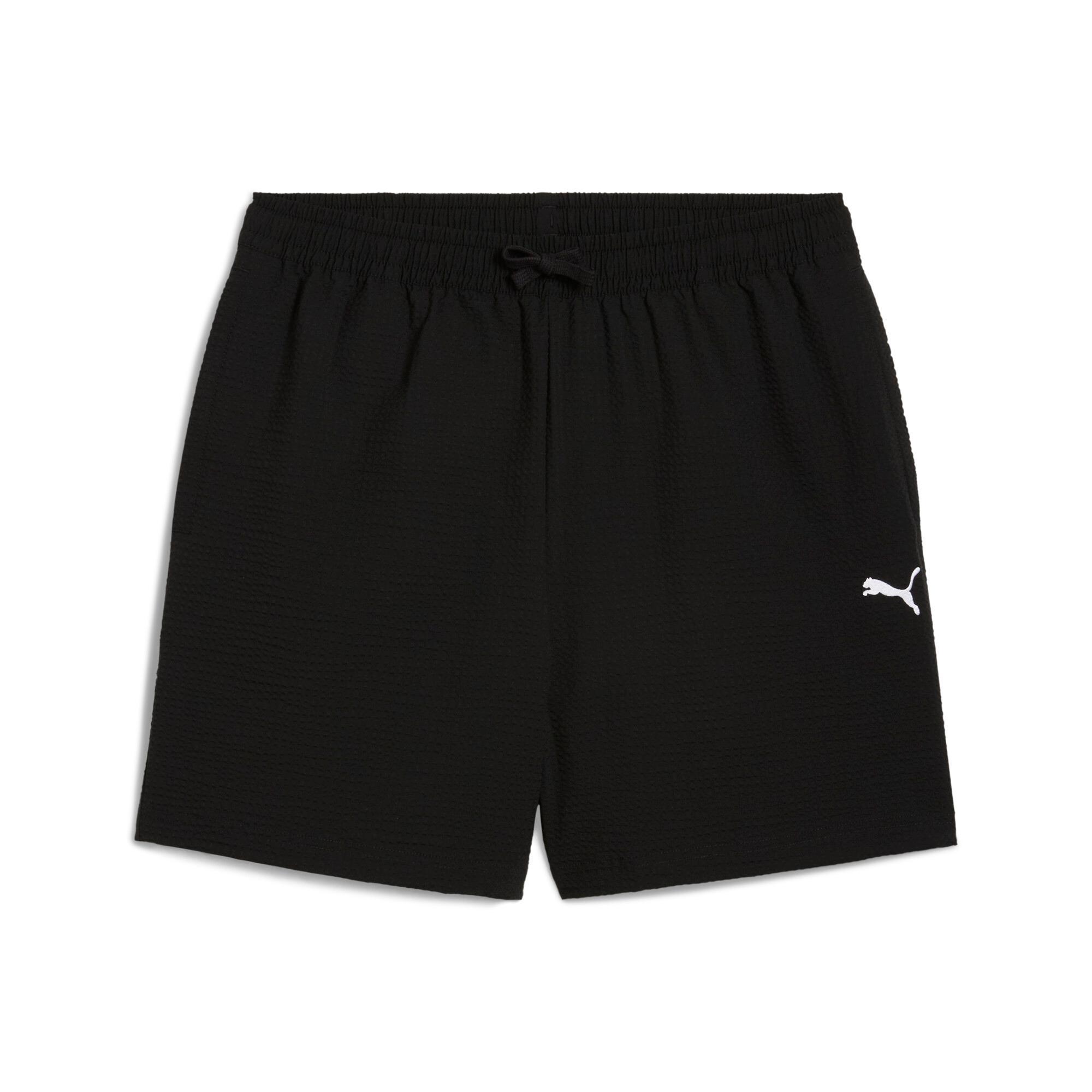 WARDROBE ESSENTIALS Men's Seersucker Relaxed 6" Shorts Product Image