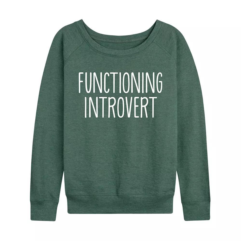 Women's Functioning Introvert French Terry Long Sleeve Tee, Girl's,  Product Image