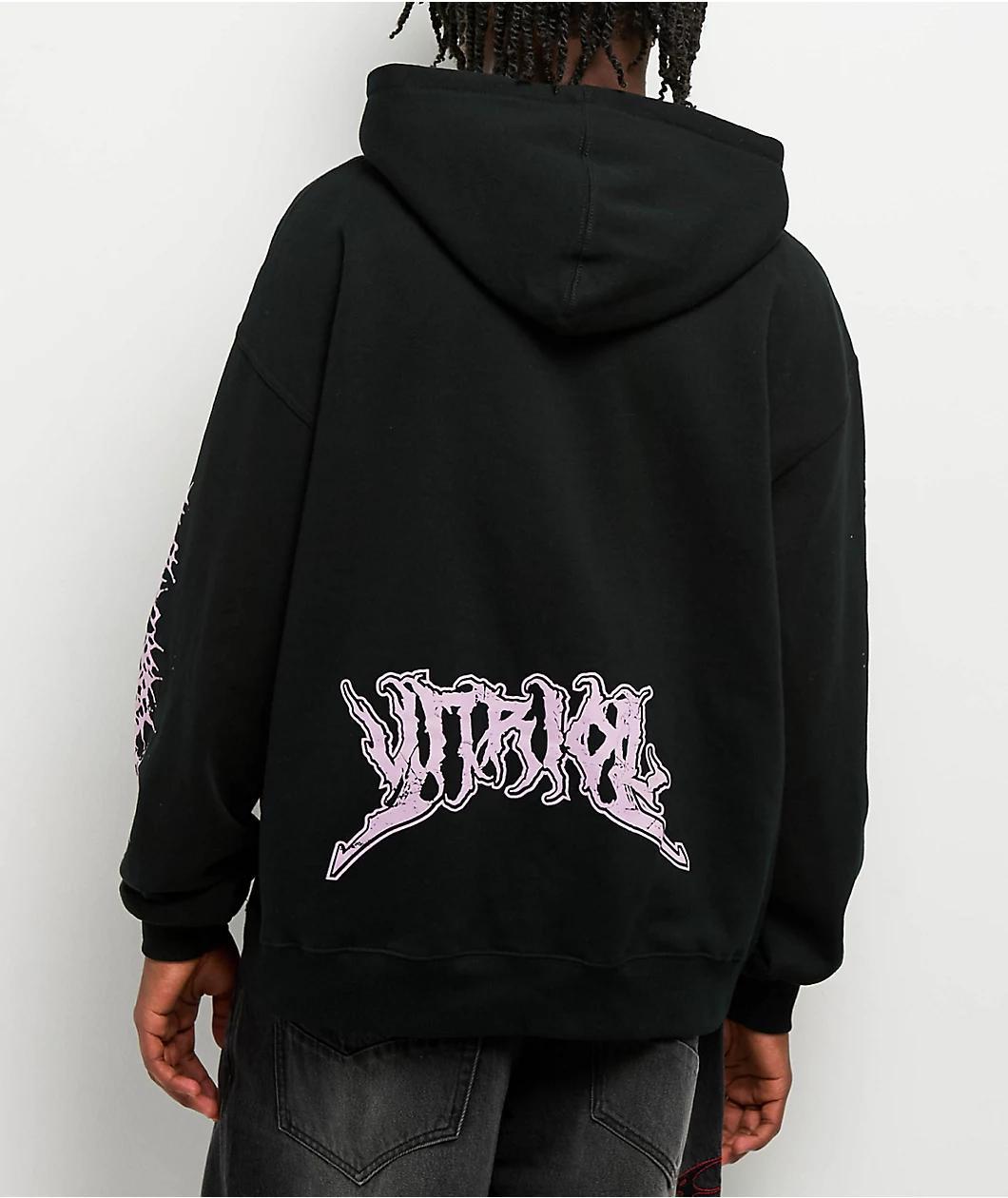 Vitriol Mirror Mirror Black Hoodie Product Image