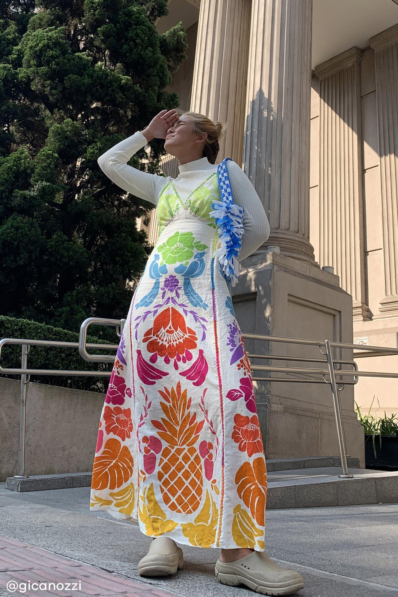 Tropical Graphic Maxi Dress Product Image