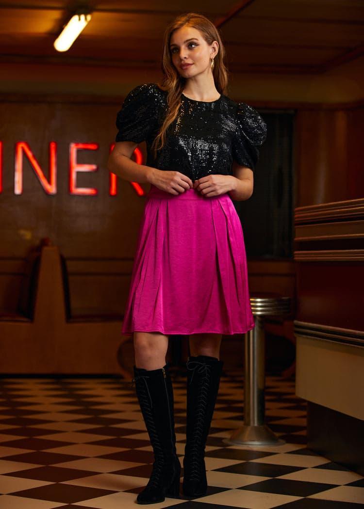 Everyday Enchantment Pleated Skirt Product Image