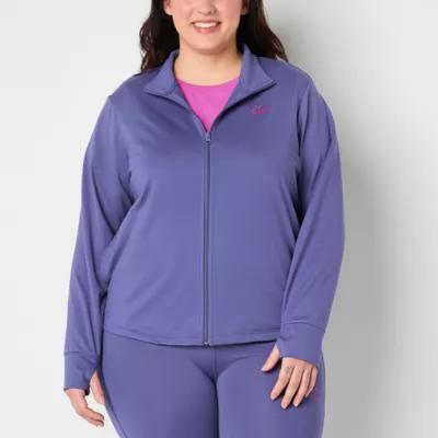 PUMA Womens Plus Lightweight Track Jacket Product Image