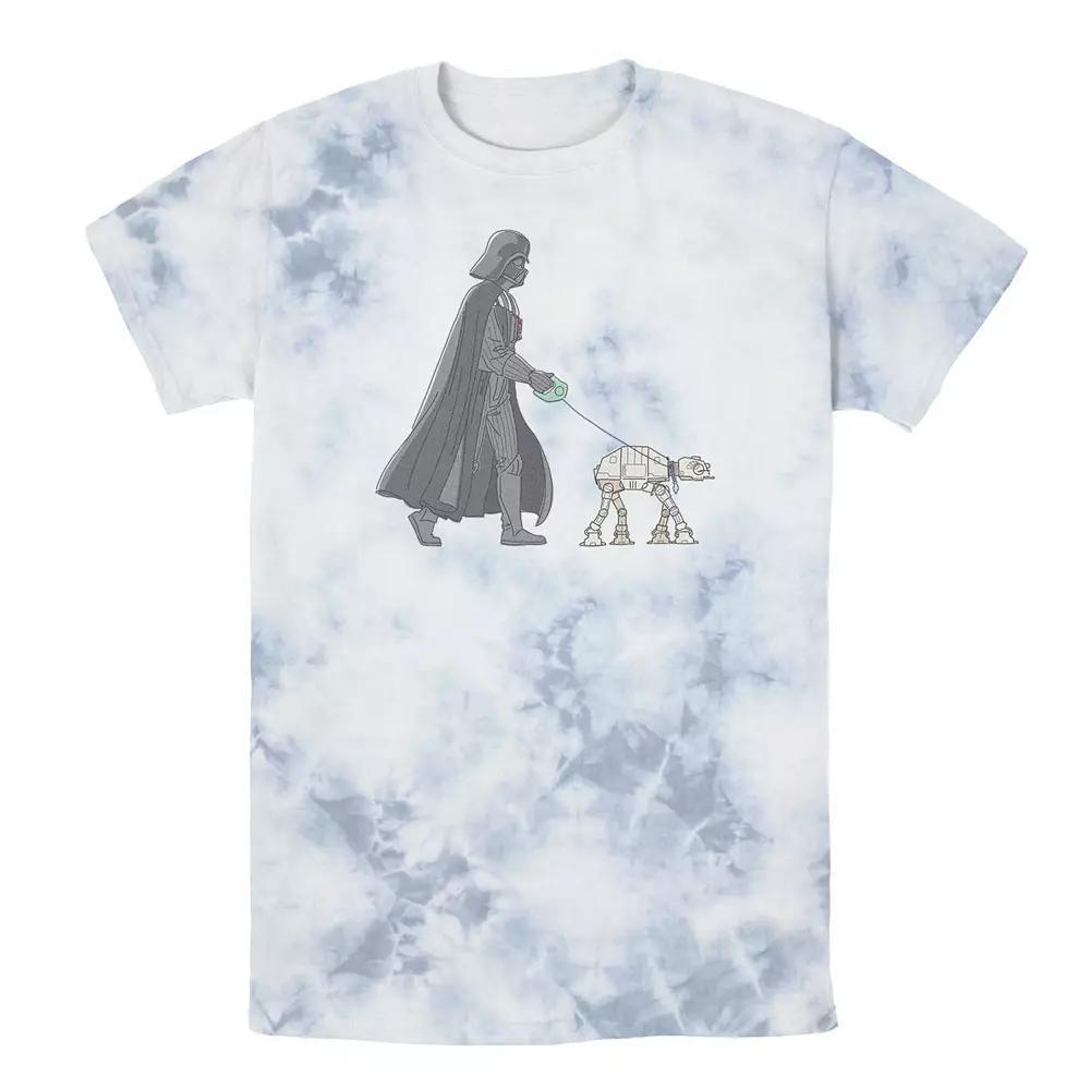 Men's Star Wars Darth Vader AT-AT Walker Tee, Boy's, Size: XL, White Blue Product Image