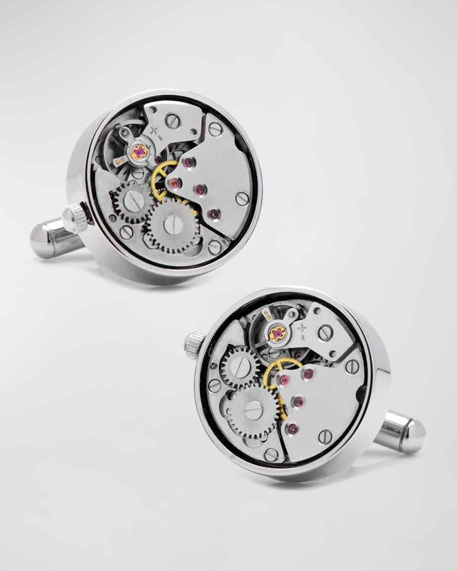 Mens Watch Movement Cufflinks Product Image