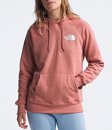 The North Face Box NSE Pullover Hoodie (TNF /Dragonfruit) Women's Sweatshirt Product Image