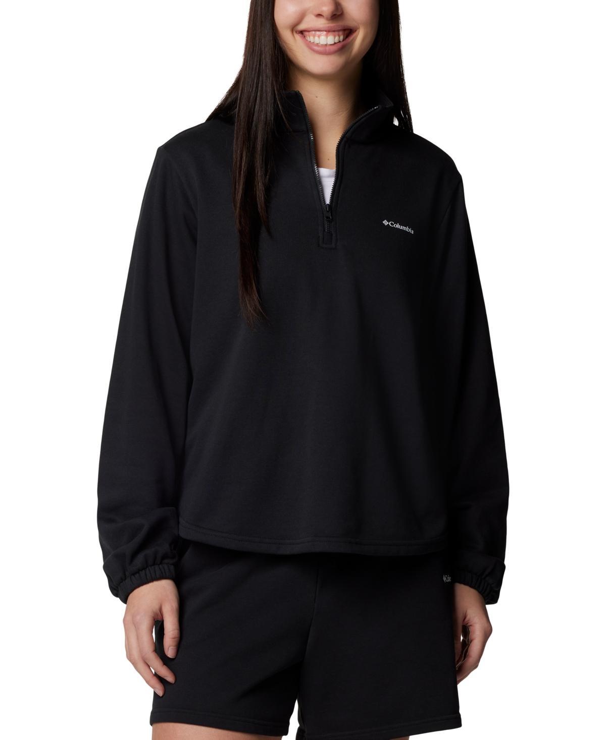 Columbia Women's Columbia Trek French Terry Half Zip Pullover- Product Image