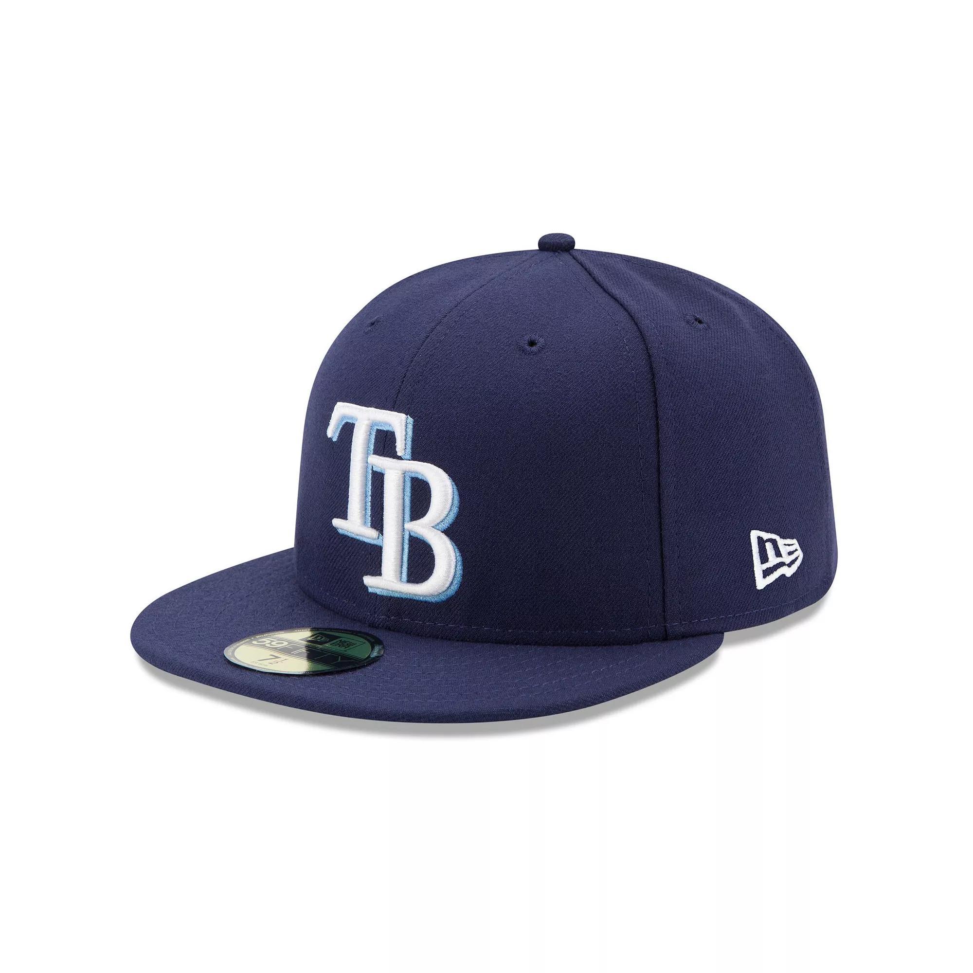 Men's New Era Navy Tampa Bay Rays Game Authentic Collection On-Field 59FIFTY Fitted Hat,  Product Image