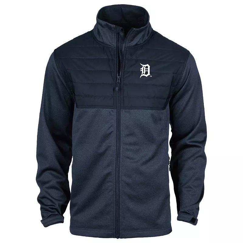 Men's Dunbrooke Heather Navy Detroit Tigers Explorer Full-Zip Jacket,  Product Image
