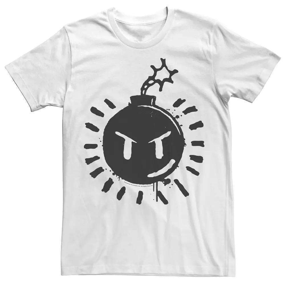 Mens Scott Pilgrim Vs. The World Sex Bob Omb Bomb Logo Graphic Tee Product Image