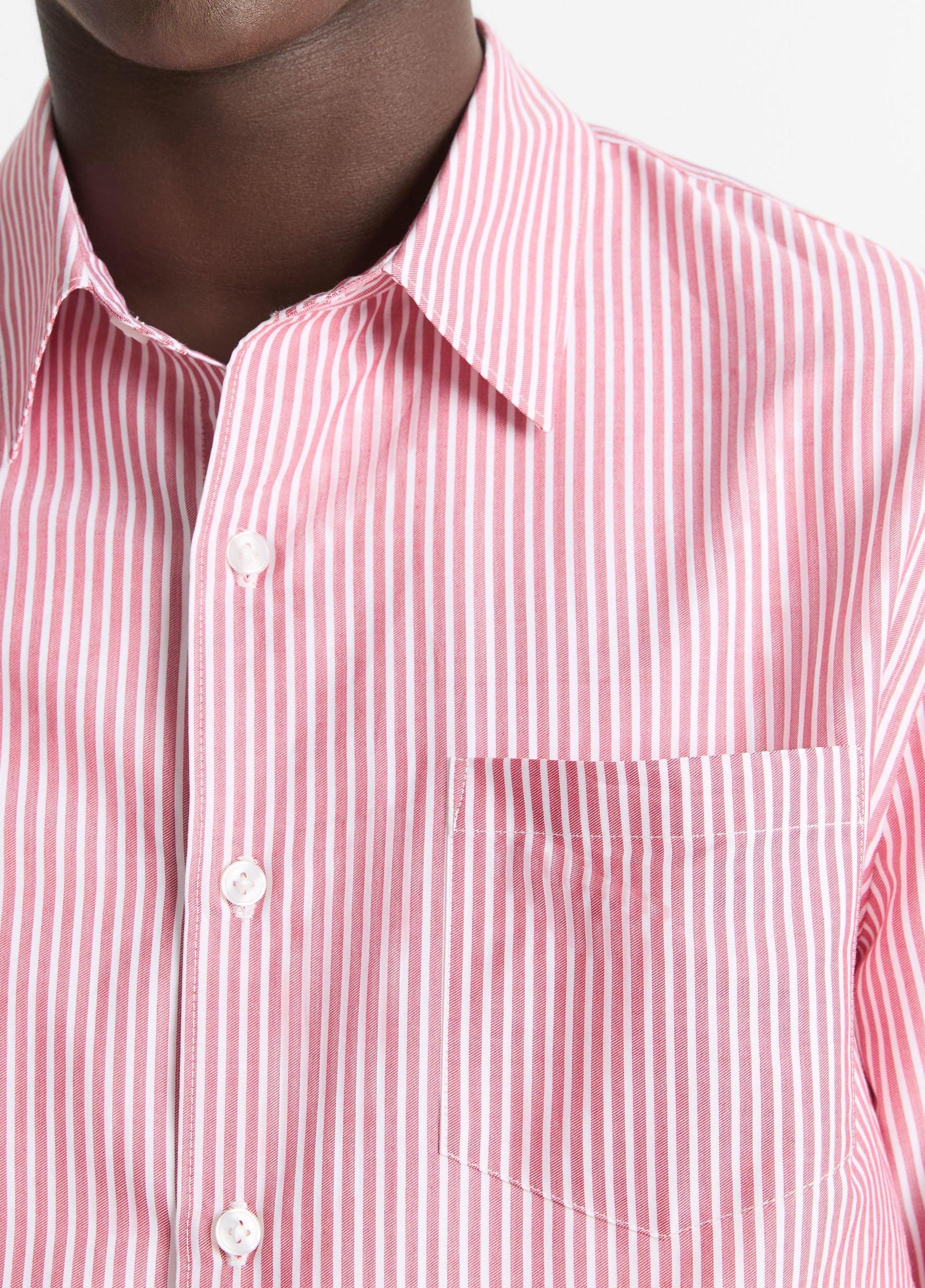 Playa Cotton Poplin Stripe Shirt Product Image