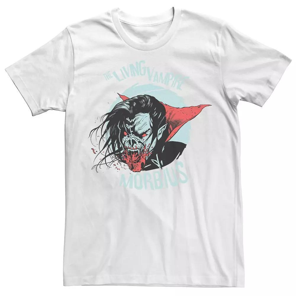 Men's Marvel Morbius The Living Vampire Dark Portrait Tee,  Product Image