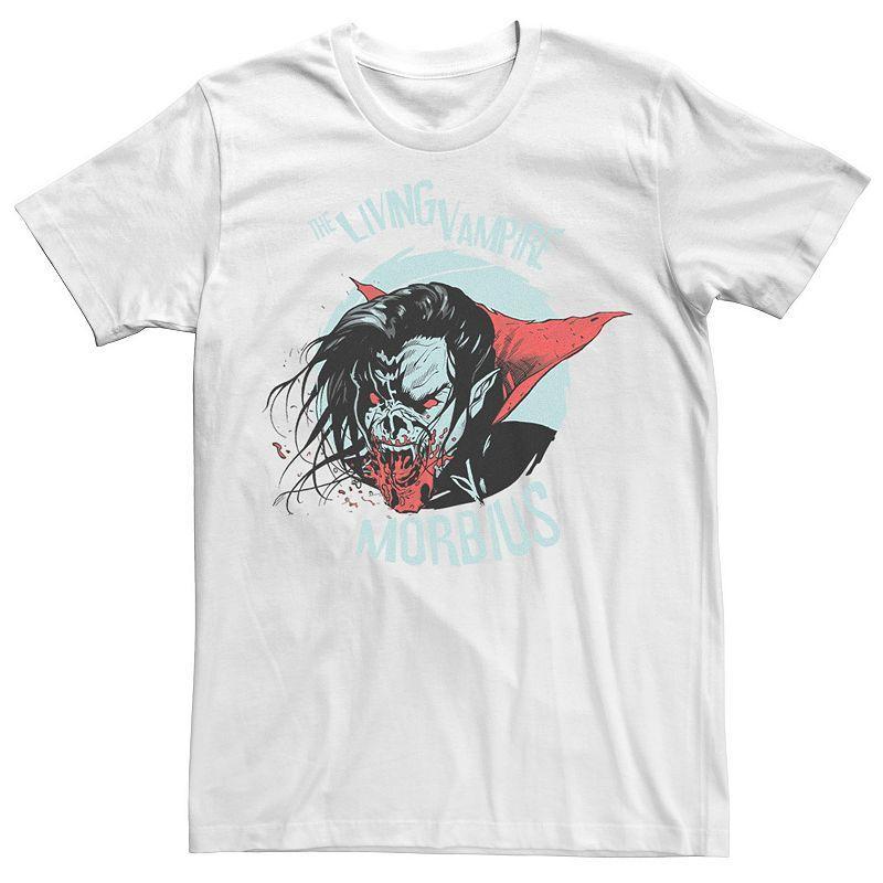 Mens Marvel Morbius The Living Vampire Dark Portrait Tee Product Image