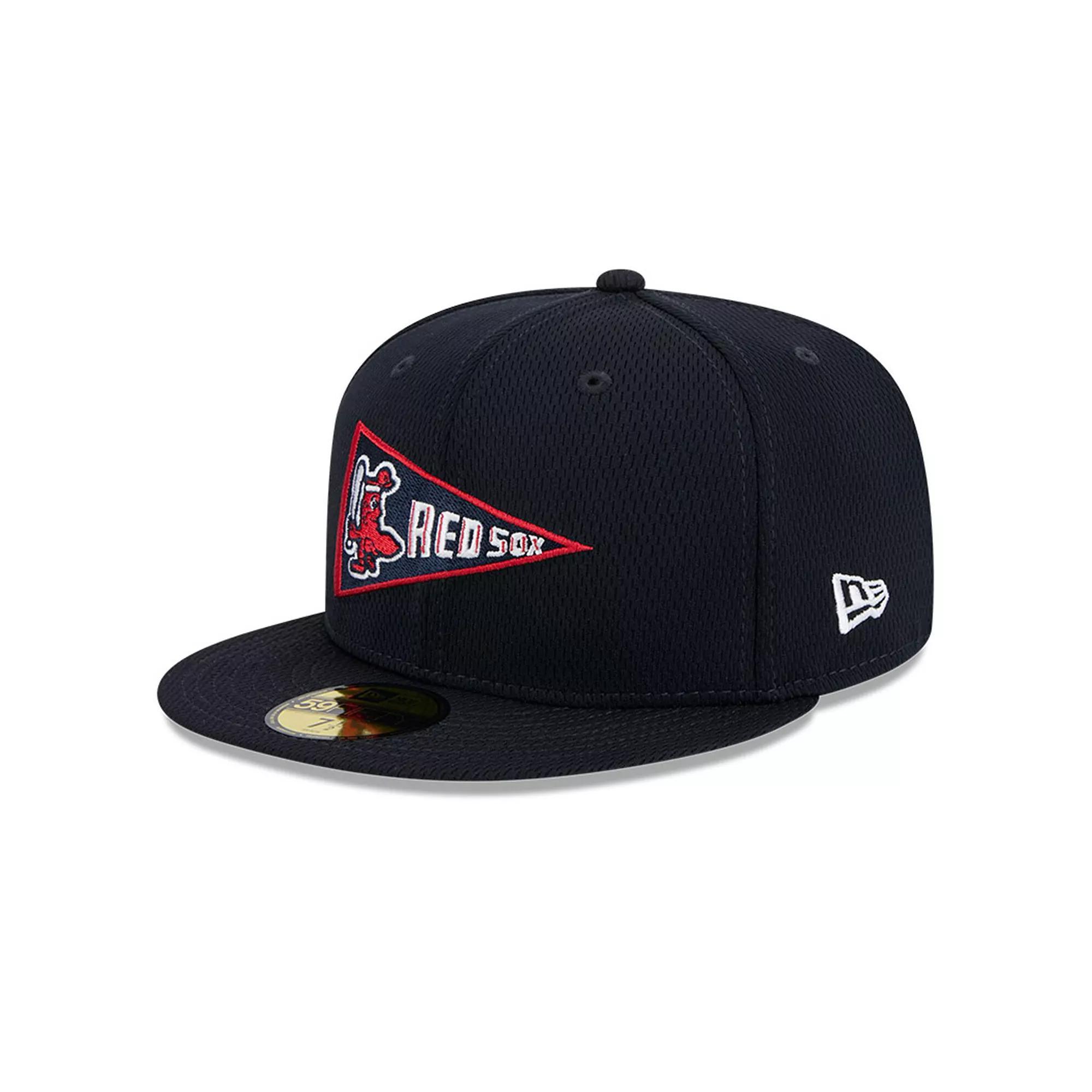 Men's New Era Navy Boston Red Sox 2025 MLB Clubhouse 59FIFTY Fitted Hat,  Product Image