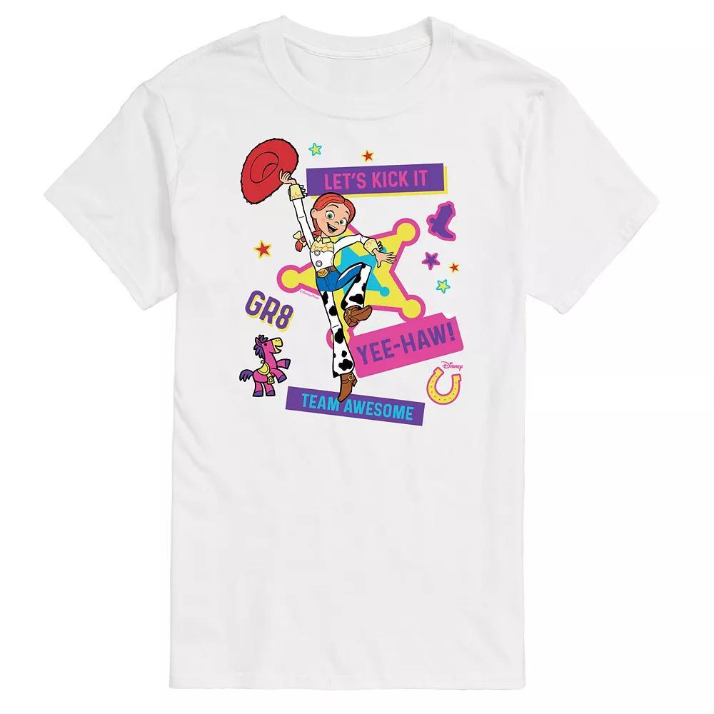 Disney / Pixar's Toy Story 4 Men's Jessie Graphic Tee, Size: Large, White Product Image