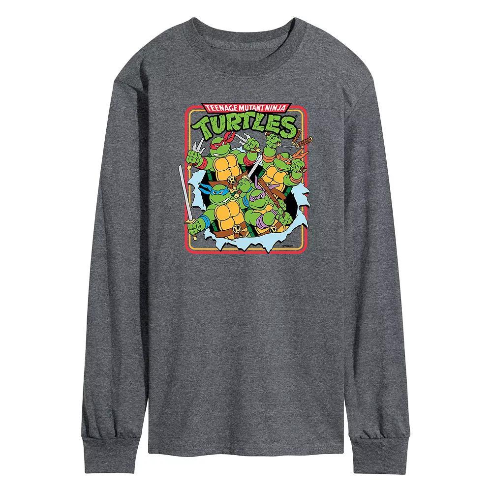 Men's Teenage Mutant Ninja Turtles Retro Sunset Circle Tee,  Product Image