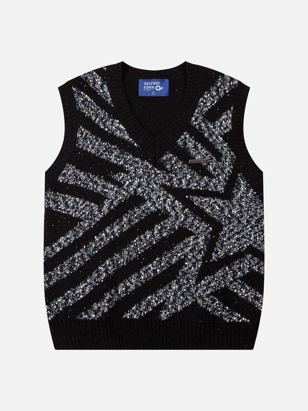 Aelfric Eden Varicolored Star Sweater Vest Product Image