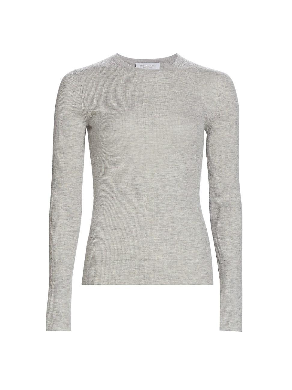 Womens Hutton Ribbed Cashmere Sweater Product Image