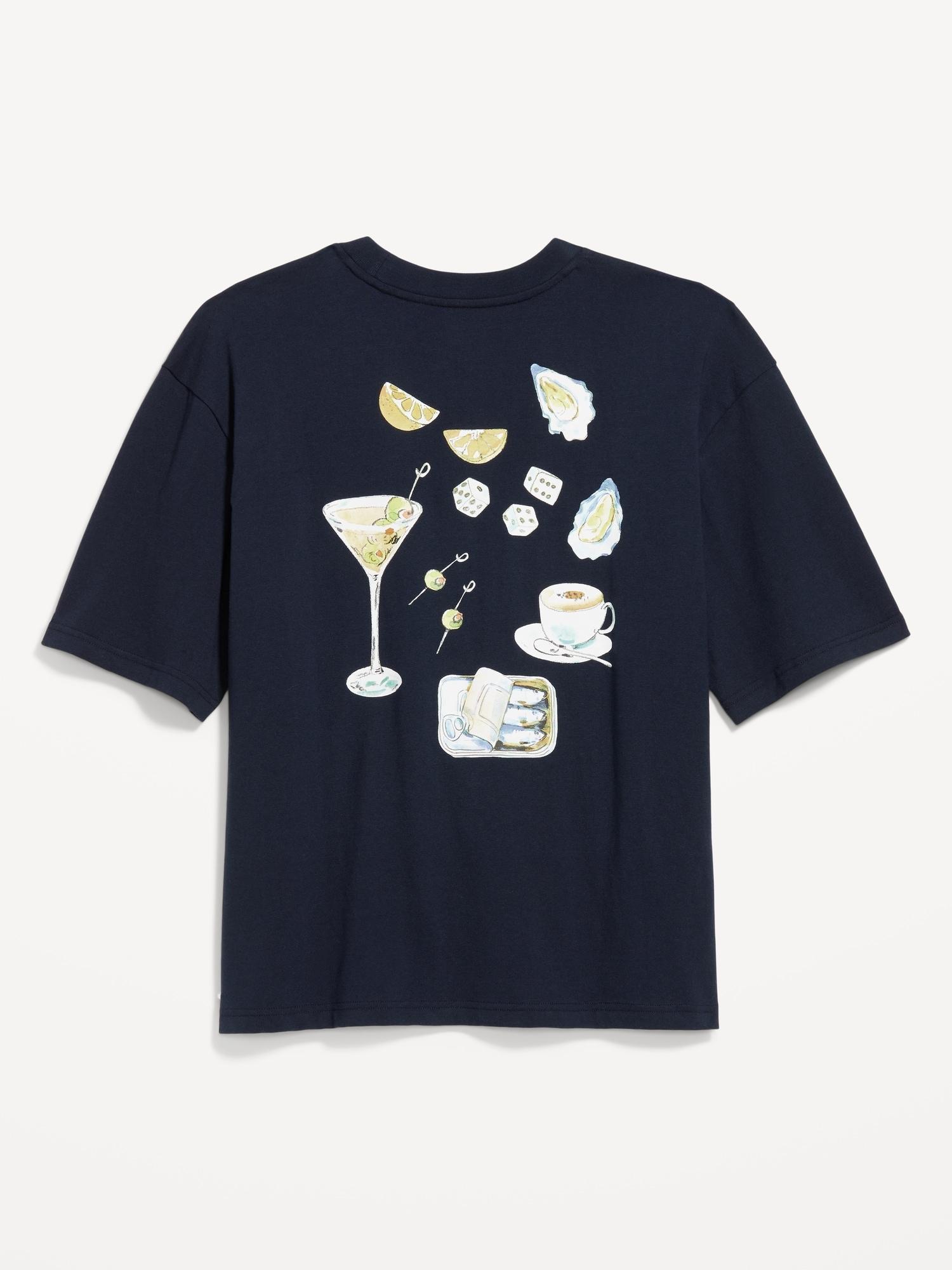 Heavyweight Cropped Graphic T-Shirt Product Image