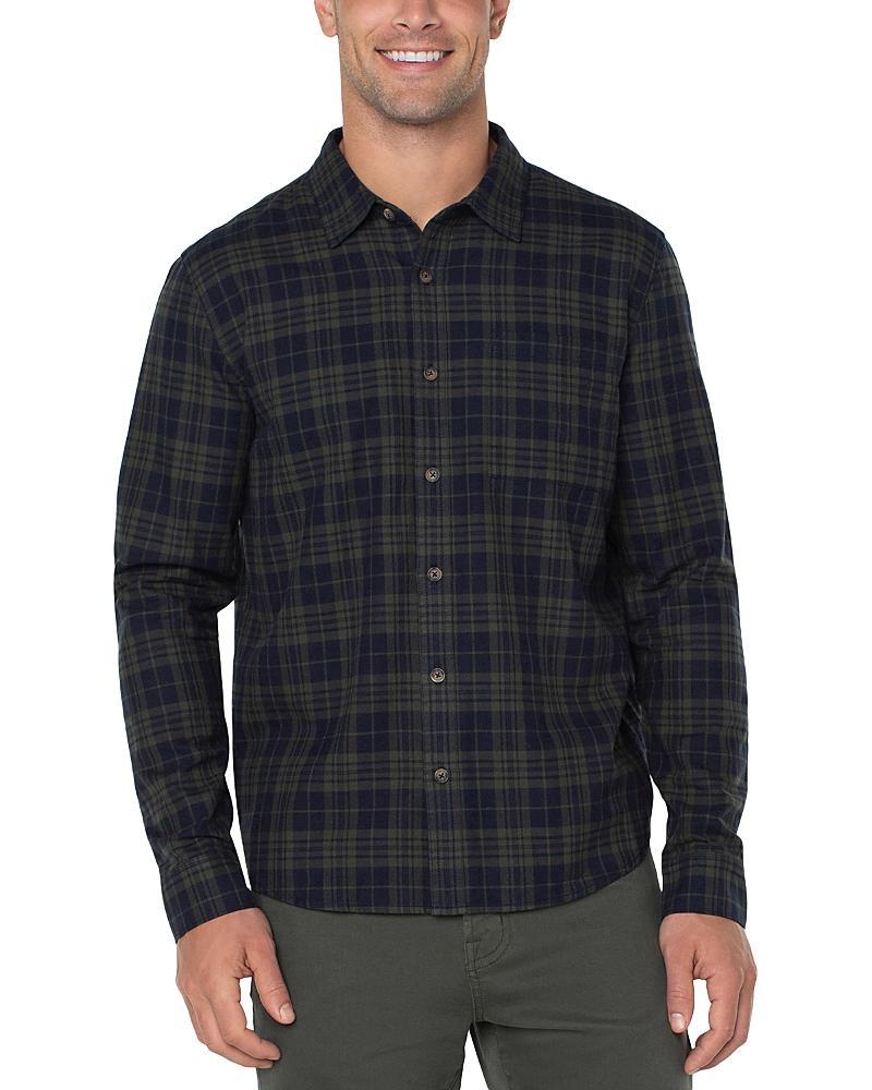 Liverpool Los Angeles Woven Button Up Shirt Product Image