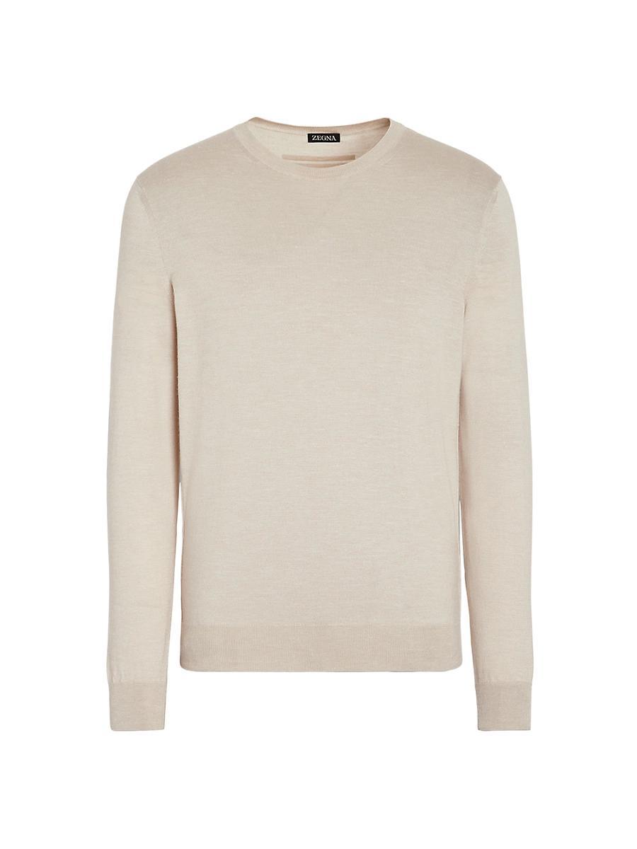 Mens Silk Cashmere and Linen T-Shirt Product Image