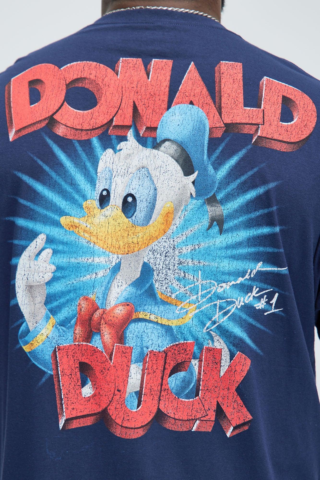 Disney Donald Duck Portrait Short Sleeve Tee - Navy Product Image