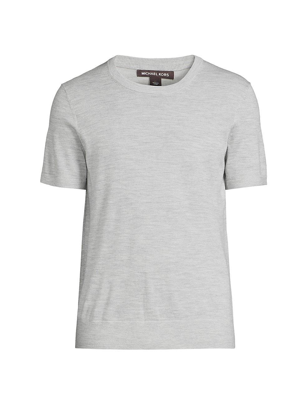 Mens Merino Crewneck T-Shirt Product Image