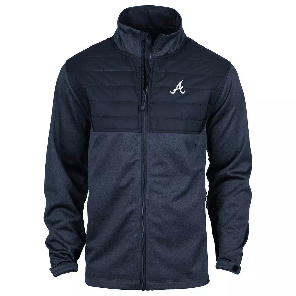 Men's Dunbrooke Heather Navy Detroit Tigers Explorer Full-Zip Jacket,  Product Image