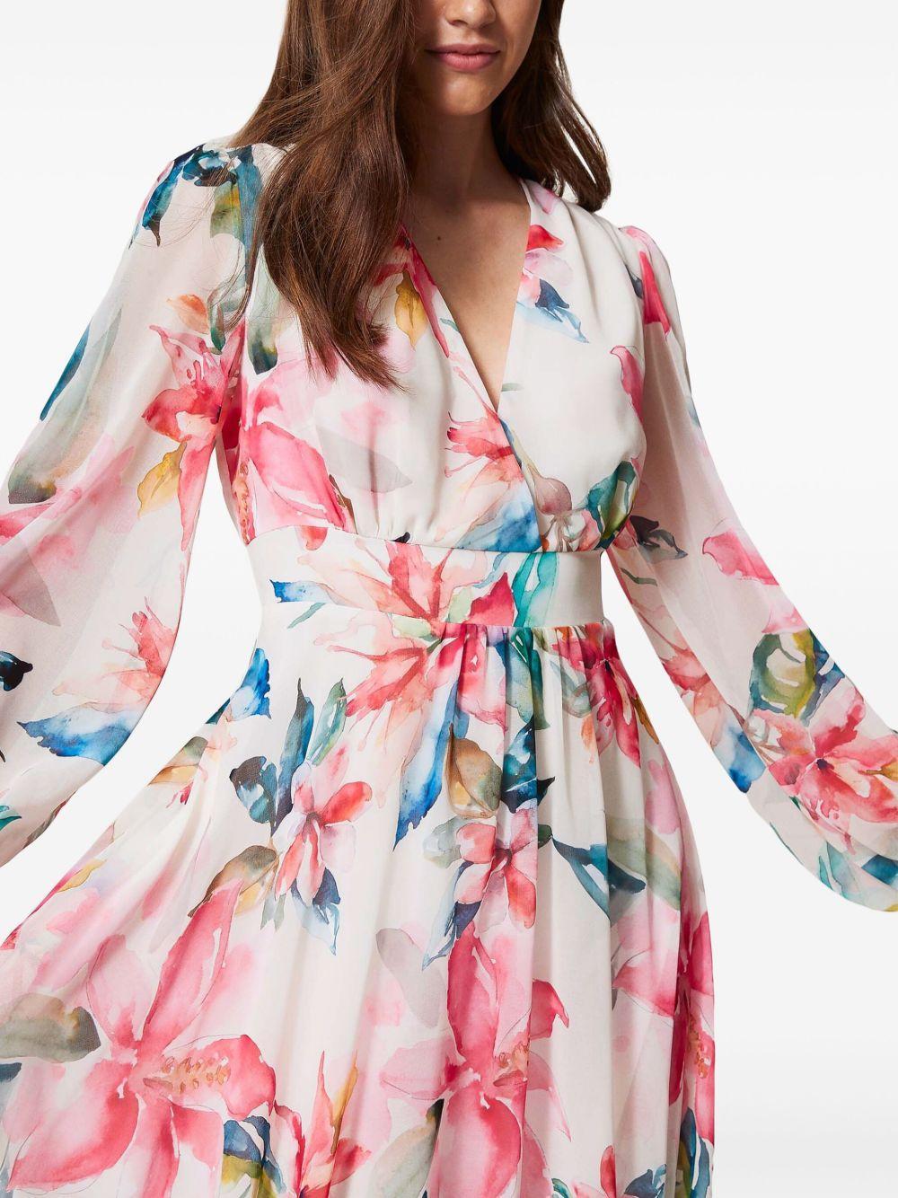 floral-print maxi dress Product Image