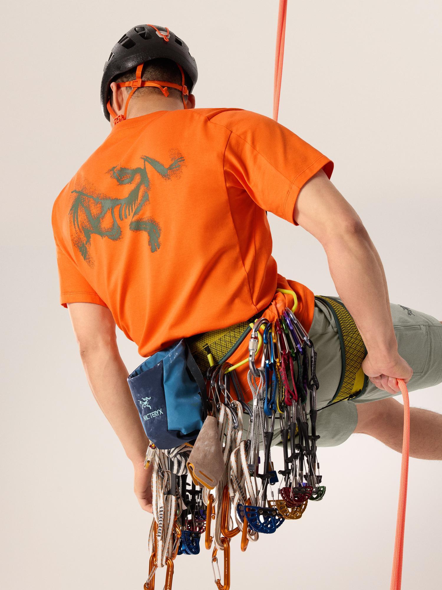 Kragg SL Cotton Blurred Bird Shirt SS Men's Product Image