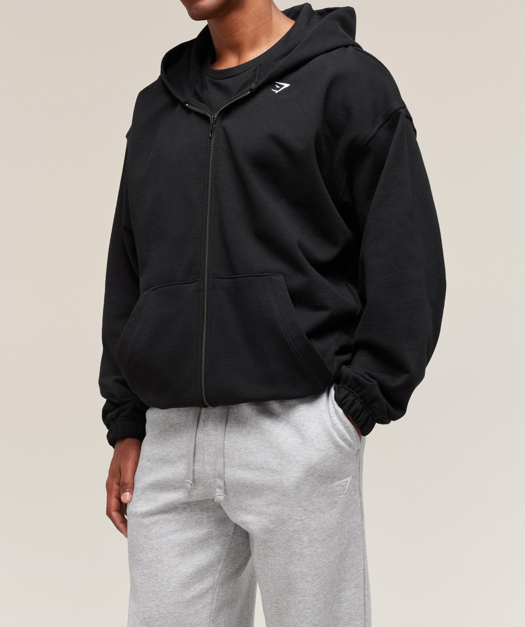 Gymshark Crest Straight Leg Joggers - Light Grey Marl Male Product Image