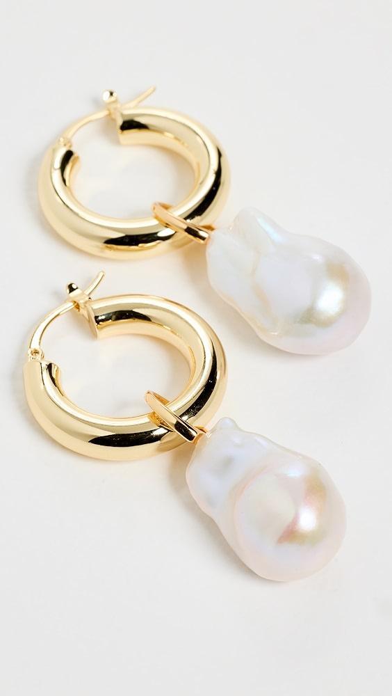 SHASHI Domino Pearl Earrings | Shopbop Product Image