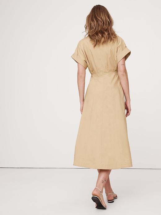 Poplin Shirt Dress Product Image