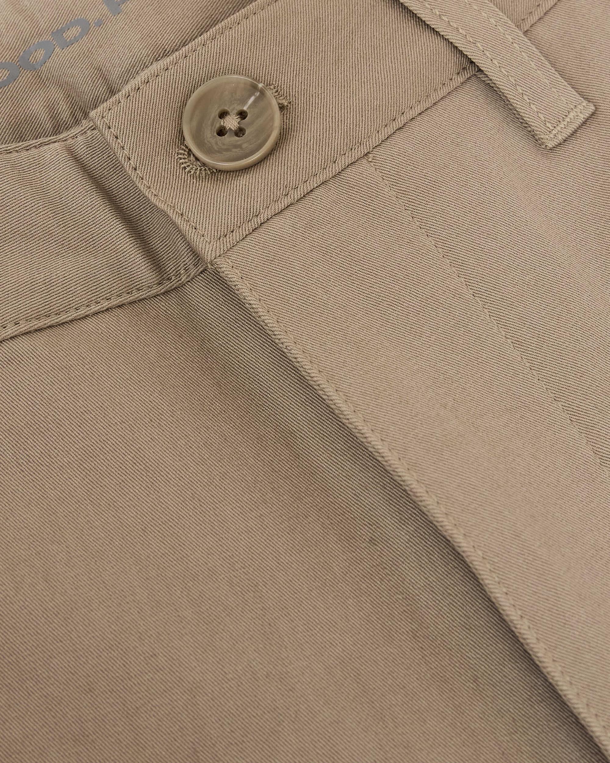 Khaki Straight Twill Chino Pant Product Image