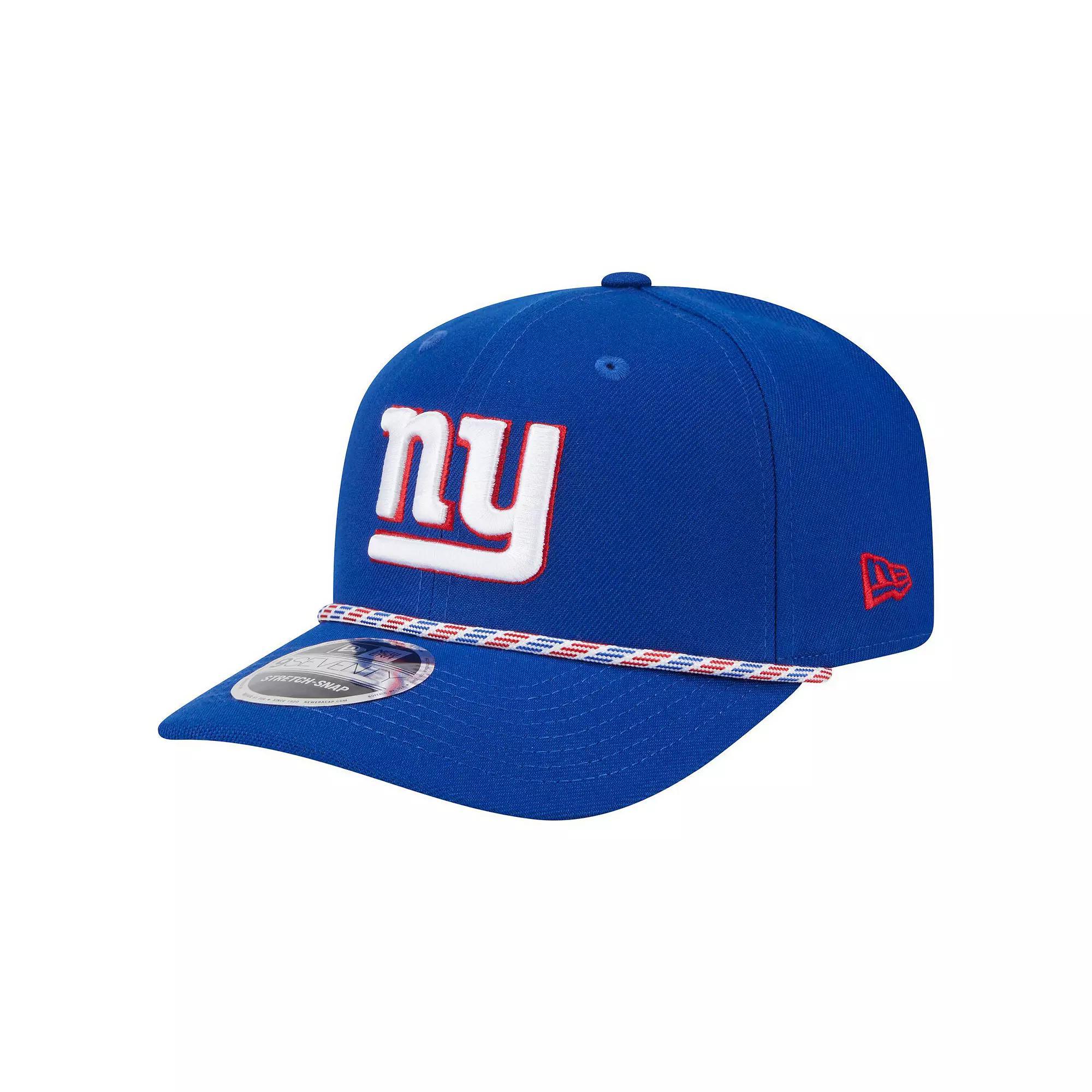 Mens New Era Royal New York Giants Gameday Multi Rope 9SEVENTY Stretch-Snap Hat Product Image