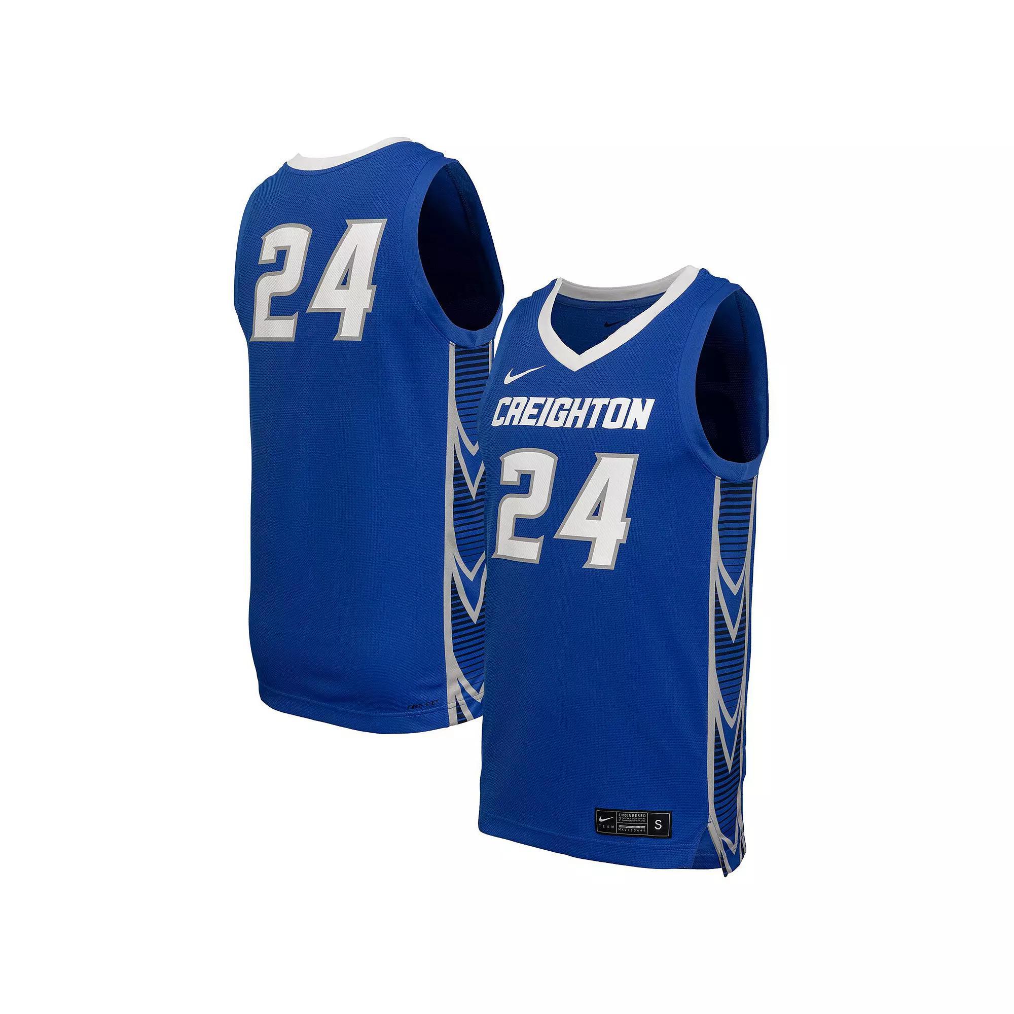 Men's Nike Blue Creighton Bluejays Replica Basketball Jersey,  Product Image
