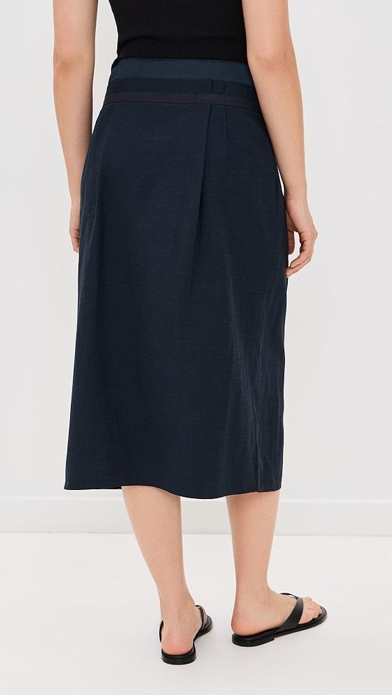 Vince Double Waist D-Ring Skirt | Shopbop Product Image