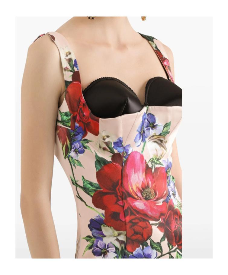 floral-print midi dress Product Image