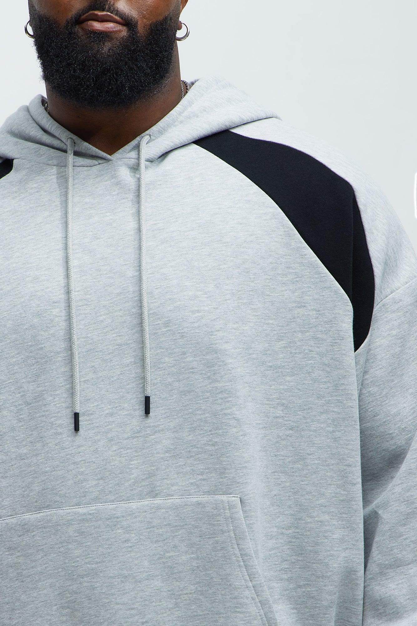 Tyson Flight Oversized Hoodie - Grey/combo Product Image