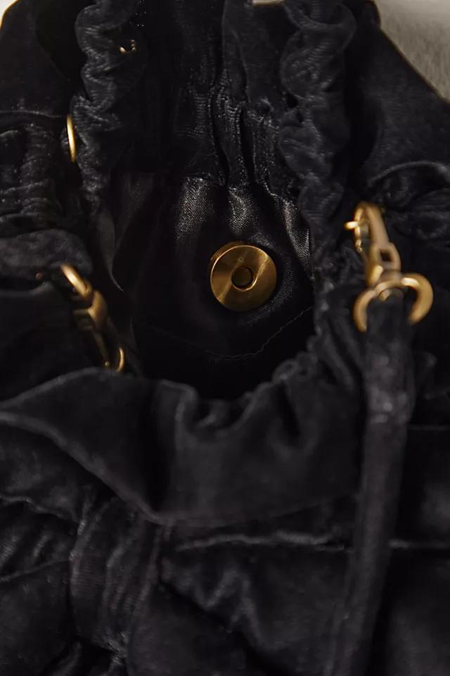 Belle Velvet Bow Bag Product Image