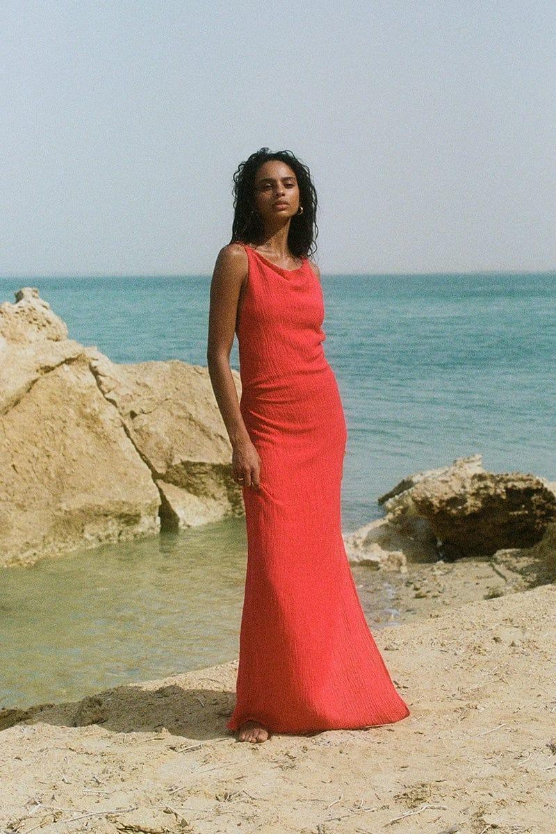 Palermo Maxi Dress Peony Pink - Final Sale Product Image