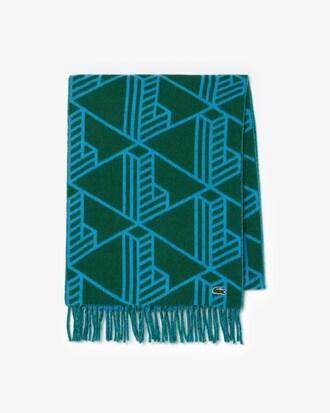 Jacquard Monogram Wool Scarf Product Image