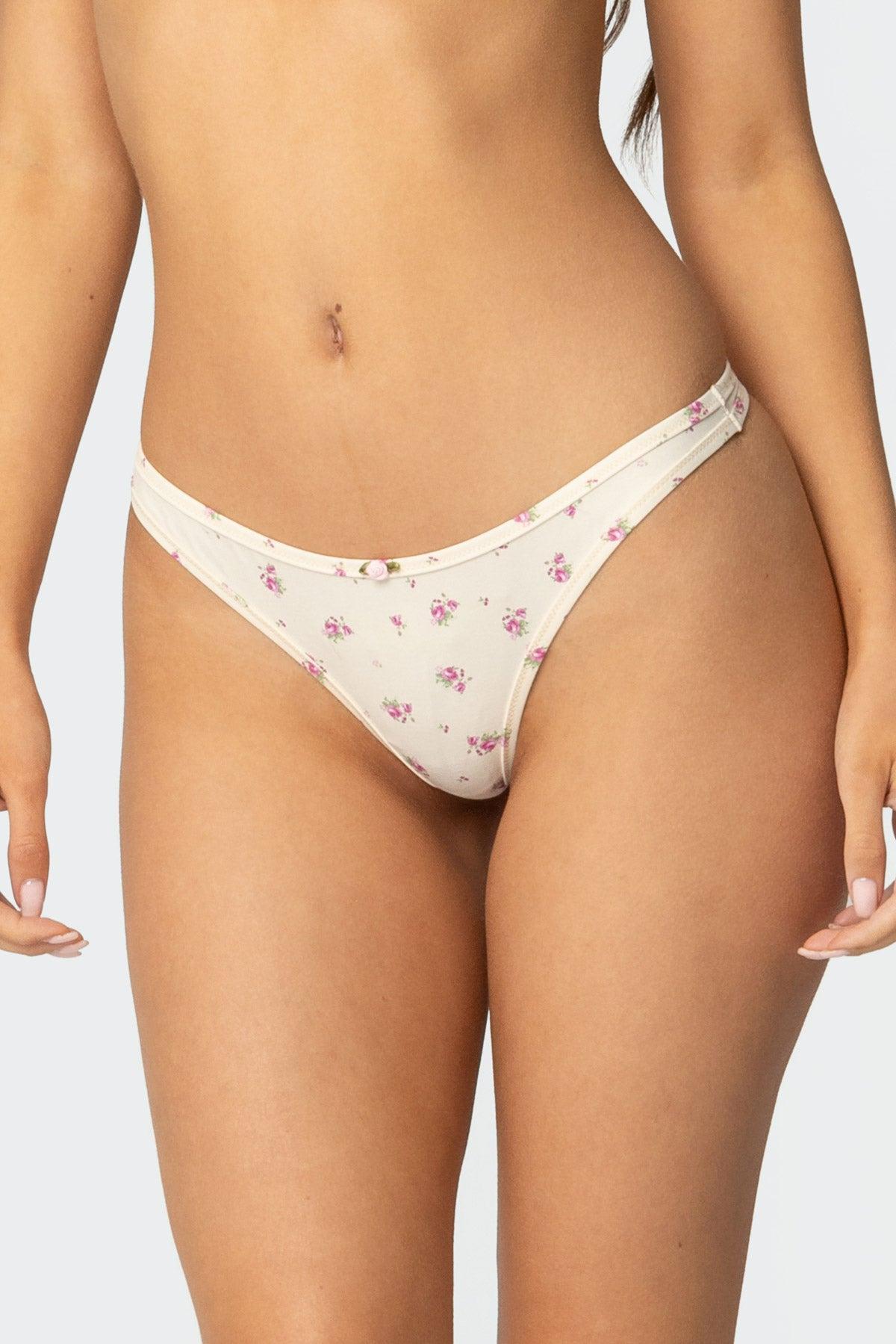 Betsey Floral Thong Product Image