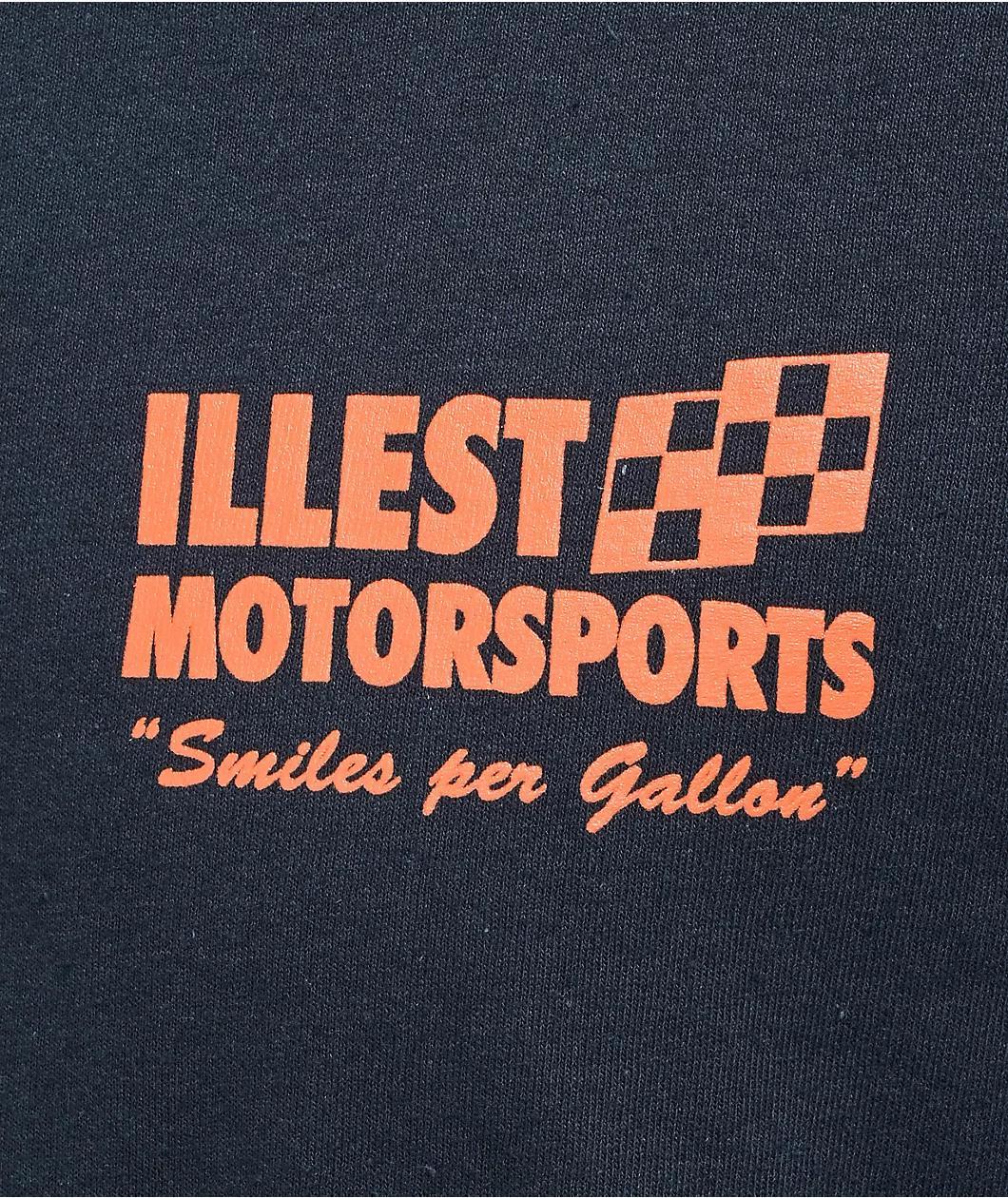 Illest Smiles Per Gallon Navy T-Shirt Product Image